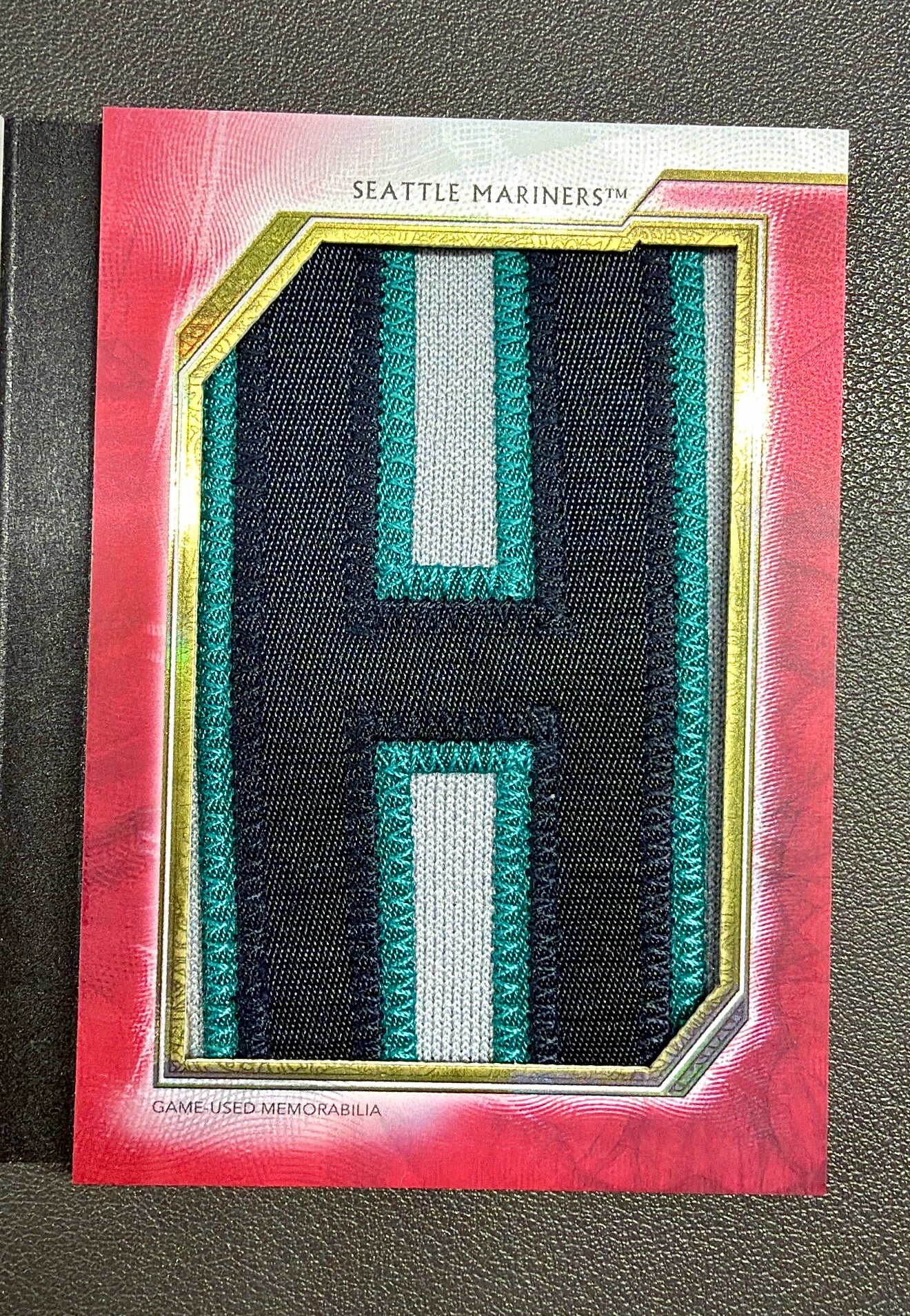 2018 Topps Triple Threads Ichiro Letter Plus Relic Booklet 1/1 Game Used Patch - MISPRINT ERROR RARE