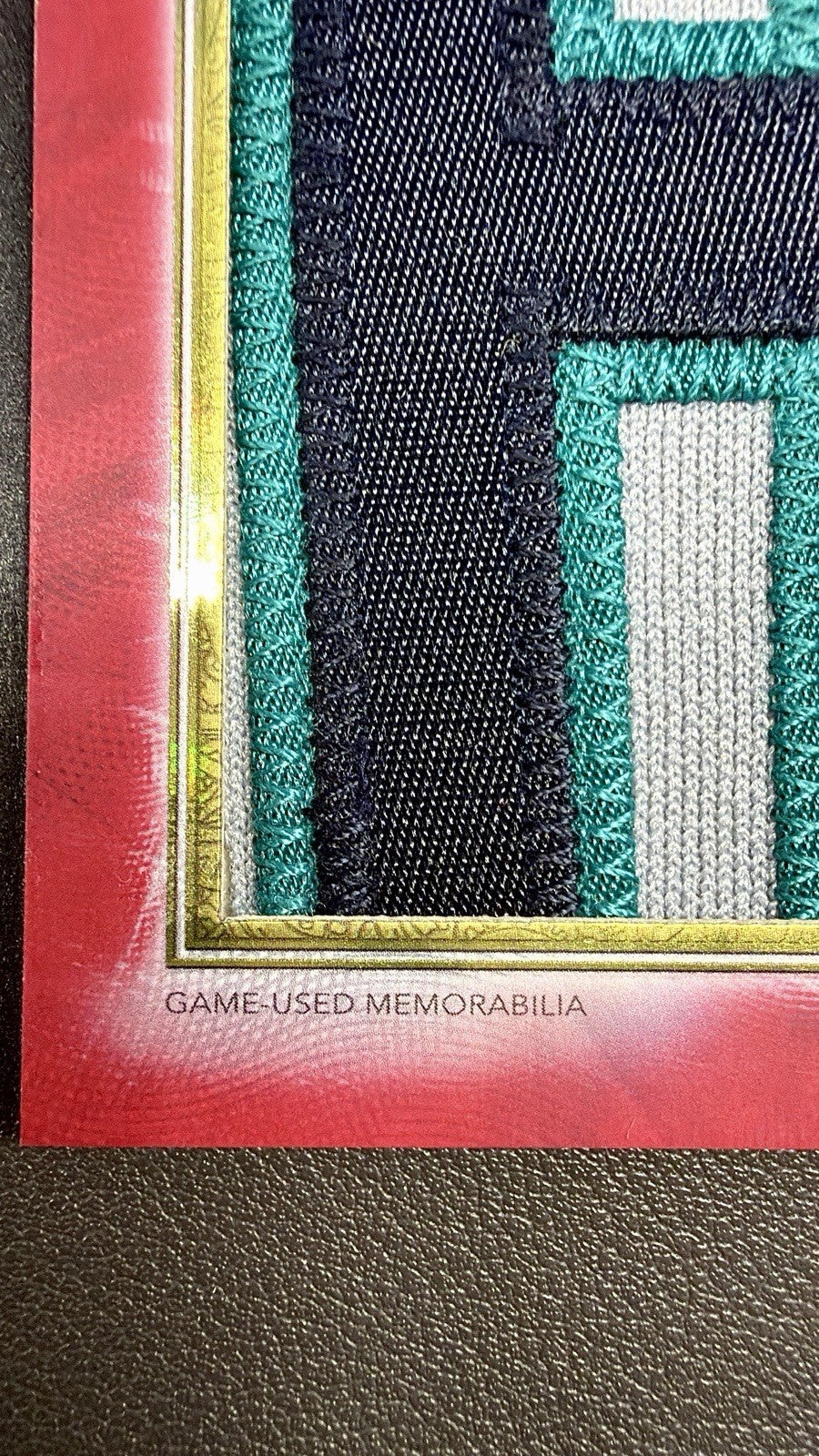 2018 Topps Triple Threads Ichiro Letter Plus Relic Booklet 1/1 Game Used Patch