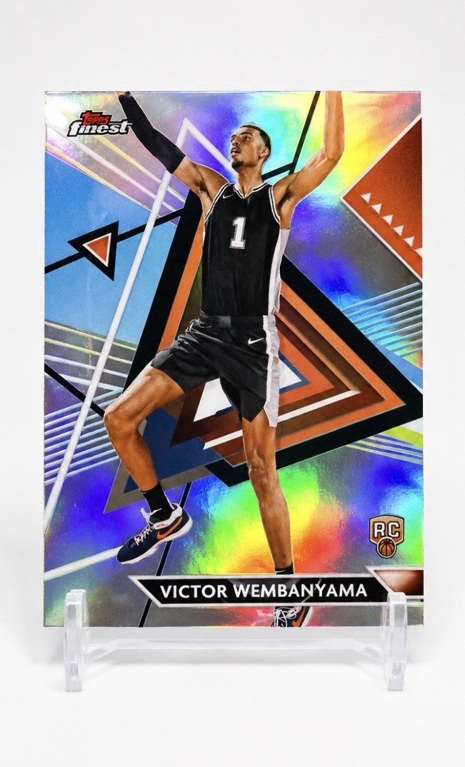 2023-24 Topps Finest - Uncommon Victor Wembanyama #197 Refractor (RC) Spurs SP