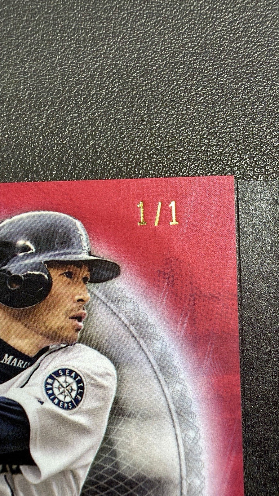2018 Topps Triple Threads Ichiro Letter Plus Relic Booklet 1/1 Game Used Patch